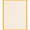 Global Industrial Machinery Wire Fence Partition Panel, 4'W, Yellow