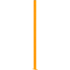 Global Industrial Machinery Wire Fence Partition Connecting Post, Yellow