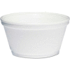 Dart® DCC8SJ20, Food Container, 8 oz.,Foam, White, 1,000/Carton