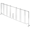 Nexel® Chrome Divider, 24"D x 8"H