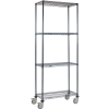 Nexelon® Wire Shelf Truck, 1200 lb. Capacity, 36"L x 18"W x 92"H