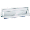 Azar Displays 192801 Acrylic Two-Sided Nameplate, 6" x 2", Acrylic