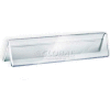 Azar Displays 192802 Acrylic Two-Sided Nameplate, 8.5" x 2", Acrylic