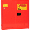 Eagle Paint/Ink Safety Cabinet with Self Close - 24 Gallon Red