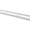Azar Displays 199601 Adhesive-Back C-Channel Nameplate, 6" x 1", Acrylic