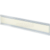 Azar Displays 199604 Adhesive-Back C-Channel Nameplate, 6" x 1.5", Acrylic