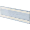 Azar Displays 199610 Adhesive-Back C-Channel Nameplate, 6" x 3", Acrylic