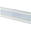Azar Displays 199611 Adhesive-Back C-Channel Nameplate, 8.5" x 3", Acrylic