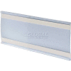 Azar Displays 199614 Adhesive-Back C-Channel Nameplate, 8.5" x 4", Acrylic