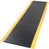 Apache Mills Soft Foot™ Anti Fatigue Mat 3/8" Thick 2' x 60' Black/Yellow Border