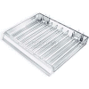 Azar Displays 225509 9-Section Nail Polish Tray, Pegboard/Slatwall, 12" x 9.5", Acrylic