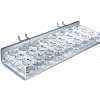 Azar Displays 225536 24-Slot Mascara & Cosmetic Tray, Pgbrd/Slatwall, 12" x 2", Acrylic