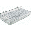 Azar Displays 225596 96-Slot Masc. & Cosm. Tray, Pgbrd/Slat-W 10.25" x 2.25", Acrylic