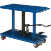 Global Industrial™ Work Positioning Post Lift Table Foot Control 1000 Lb. Cap. Plate-forme 36x18