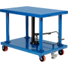 Global Industrial™ Work Positioning Post Lift Table Foot Control 6000 Lb. Cap. 48x32 Platform