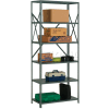 Global Industrial™ 6 Shelf, 20 Ga Open Steel Shelving Unit, 48 » L x 18"P x 85"H, Gris