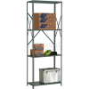 Global Industrial™ Steel Shelving 20 Ga 48"Wx18"Dx97"H Open Clip Style 4 Shelf