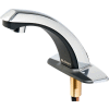 Sloan® EBF-85-4 Battery Powered Faucet For 4" Centerset, ADA Compliant, 0.5 GPM, Black