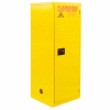 Global Industrial™ Inflammable Cabinet, Self Close Single Door, 24 Gallon, 23"Wx18"Dx65"H