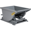 Global Industrial™ Heavy Duty Self Dumping Forklift Hopper, 2 Cu. Yd., 7000 Lbs, Gray