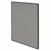 Interion® Bureau cloison panneau, 48-1/4" W x 60" H, gris