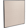 Interion® Office Partition Panel, 60-1/4"W x 60"H, Tan