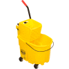 Rubbermaid WaveBrake® 2 Mop Bucket - Wringer Combo w/Side Press, 26-35 Qt. 7580-88