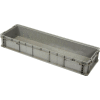 ORBIS Stakpak NXO4815-7GRAY Plastic Long Stacking Container 48 x 15 x 7-1/2 Gris