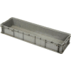 ORBIS Stakpak NXO4815-7GRAY Plastic Long Stacking Container 48 x 15 x 7-1/2 Gray