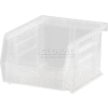 Bac industriel™ en plastique Global Stack & Hang Bin, 4-1/8 po L x 5-3/8 po L x 3 po H, transparent - Qté par paquet : 24