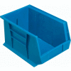 Bac en plastique industriel™ Global Stack & Hang, 8-1/4 po L x 13-5/8 po L x 8 po H, bleu - Qté par paquet : 12