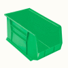 Akro-Mils AkroBin® Plastic Stacking Bin 30260 - 11"W x 18"D x 10"H, Green - Pkg Qty 6