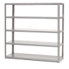 Global Industrial Extra Heavy Duty Shelving, 36"W x 24"D x 96"H, 5 Shelves, Gray