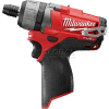 Milwaukee 2402-20 M12 FUEL 1/4 » Hex 2 vitesses Tournevis (outil nu uniquement)