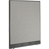 Interion® Electric Office Partition Panel, 48-1/4"W x 46"H, Gray