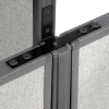 Interion® Low-High Three Way Kit For Two 46" Low Panel With Cable