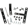 Interion® High Low Three Way Kit For Two 76" High Panel