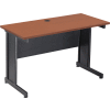 Interion® Rectangle Desk With Cherry Finish, 72", Unassembled