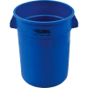 Global Industrial™ Plastic Trash Can - 32 Gallon Bleu