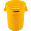 Poubelle en plastique ™ industrielle mondiale - Gallon 44 jaune