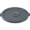 Global Industrial Plastic Trash Can Lid - 44 Gallon Gray
