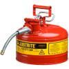 Justrite® sécurité de Type II peuvent - Gallon de 2-1/2 avec 5/8" tuyau, 7225120
