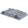 Global Industrial Lid for 1/2 Cu. Yd. Plastic Recycling Tilt Truck, Gray