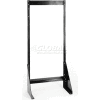 Quantique monoface Floor Stand QFS148 pour vider les poubelles - 48 po H