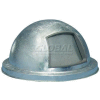 Witt Industries Dome Lid For Mesh Trash Can, Argent