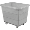 Dandux Gray Plastic Box Truck 51116016A-4S 16 Bushel Heavy Duty