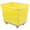 Dandux Yellow Plastic Box Truck 51116010Y-3S 10 Bushel Heavy Duty