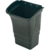 Rubbermaid® Refuse Bin, 8 Gallon, Black