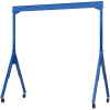 Adjustable Height Steel Gantry Crane, 15'W x 8'6"-14'H, 4000 Lb. Capacity