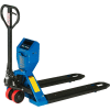 Global Industrial™ Low-Profile Pallet Jack Scale Truck, 27"W x 48"L Forks, 5000 Lb. Capacity
